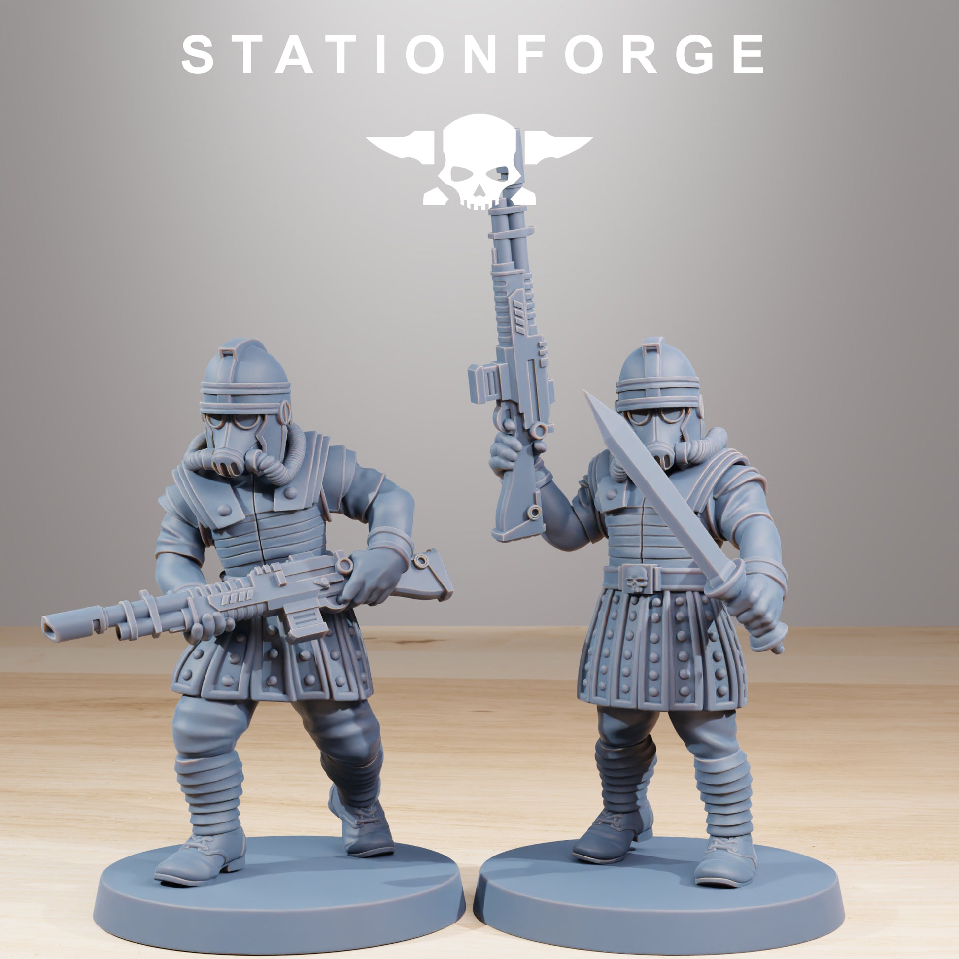 Productfoto Tabletop 28mm The Printing Goes Ever On (TPGEO) 0: GrimGuard Vexillatio