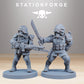 Productfoto Tabletop 28mm The Printing Goes Ever On (TPGEO) 0: GrimGuard Xenarid Hunters