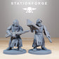 Productfoto Tabletop 28mm The Printing Goes Ever On (TPGEO) 0: RoyalGuard Templars