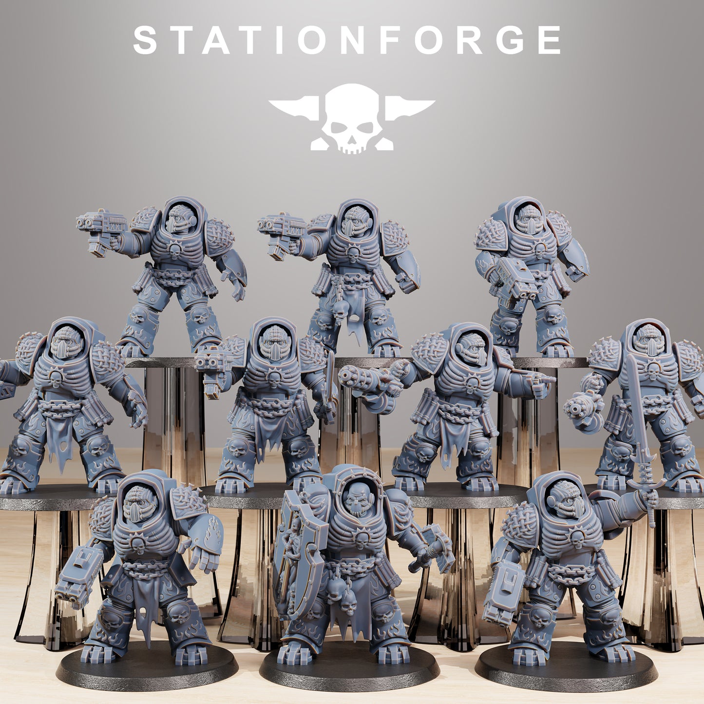 Produktfoto Tabletop 28mm The Printing Goes Ever On (TPGEO)  0: Doom Reaper Vanguards