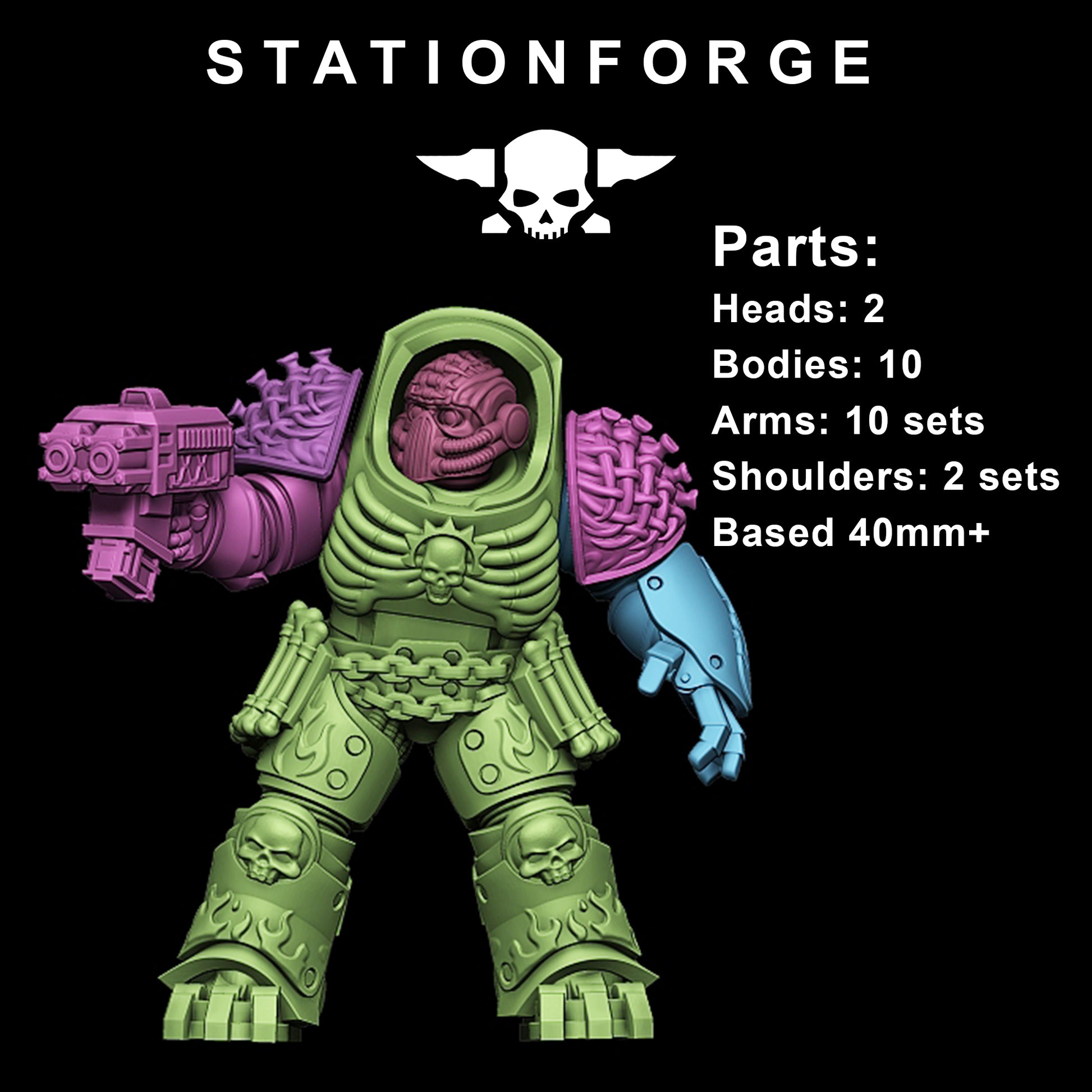 Produktfoto Tabletop 28mm The Printing Goes Ever On (TPGEO)  0: Doom Reaper Vanguards