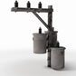 Productfoto diorama en modelbouw 3: Diorama-infrastructuur: elektriciteitsmast met drie transformatoren (Ref. 935D)