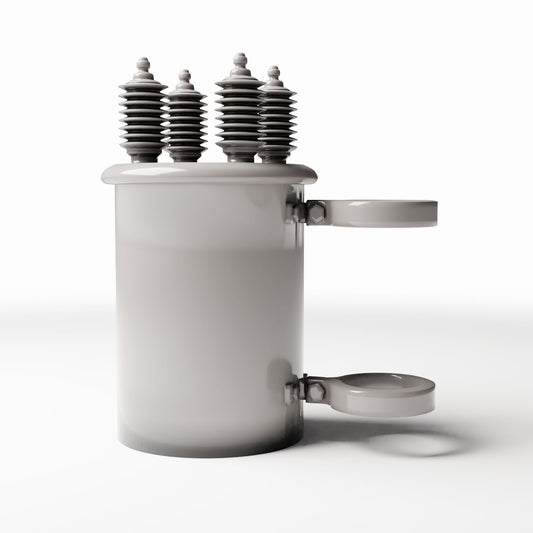 Productfoto diorama en modelbouw 0: Dioramainfrastructuur: paaltransformator met vier aansluitingen (Ref. 939D)
