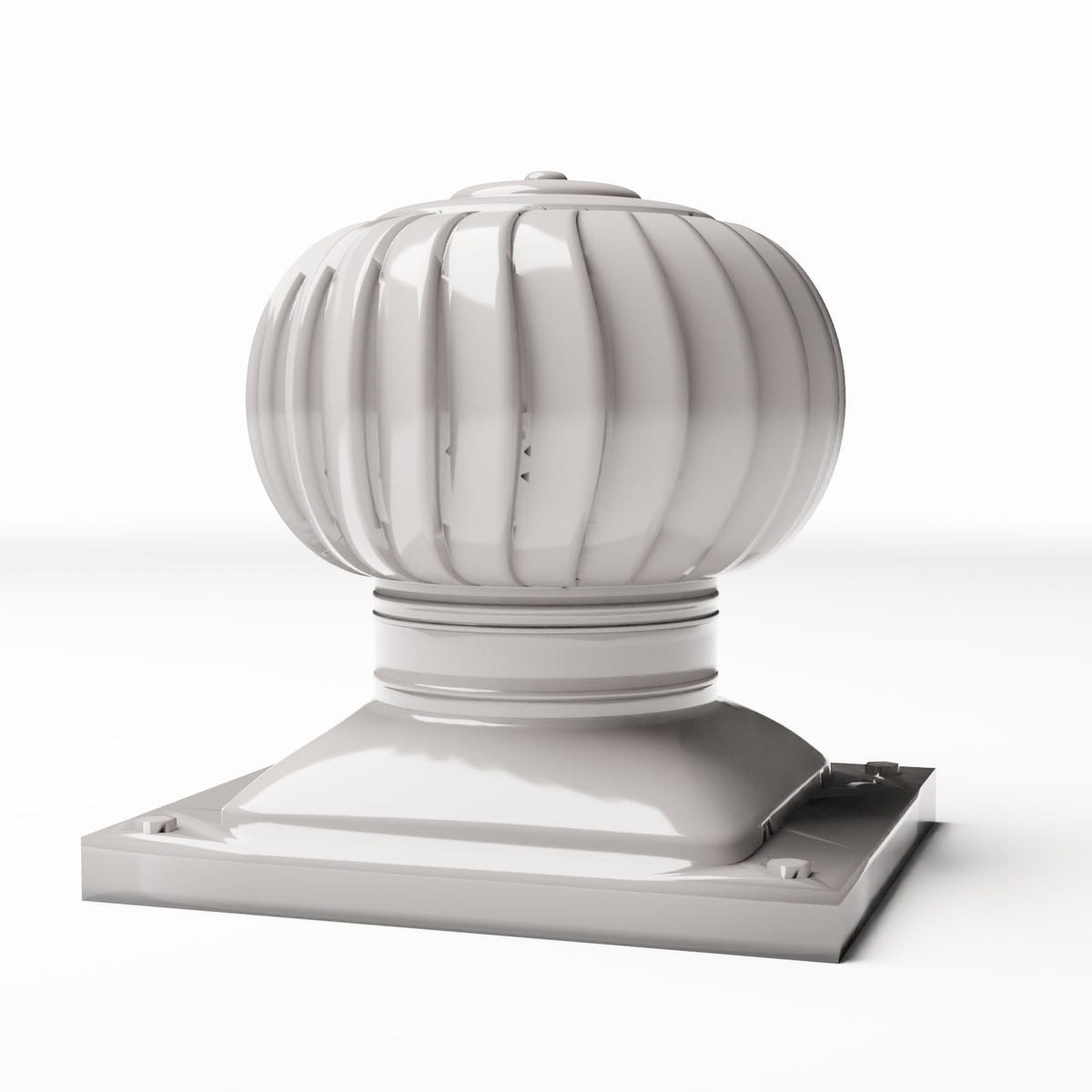 Productfoto diorama en modelbouw 0: Dioramagebouw: Windgedreven dakventilator van roestvrij staal (Ref. 957D)