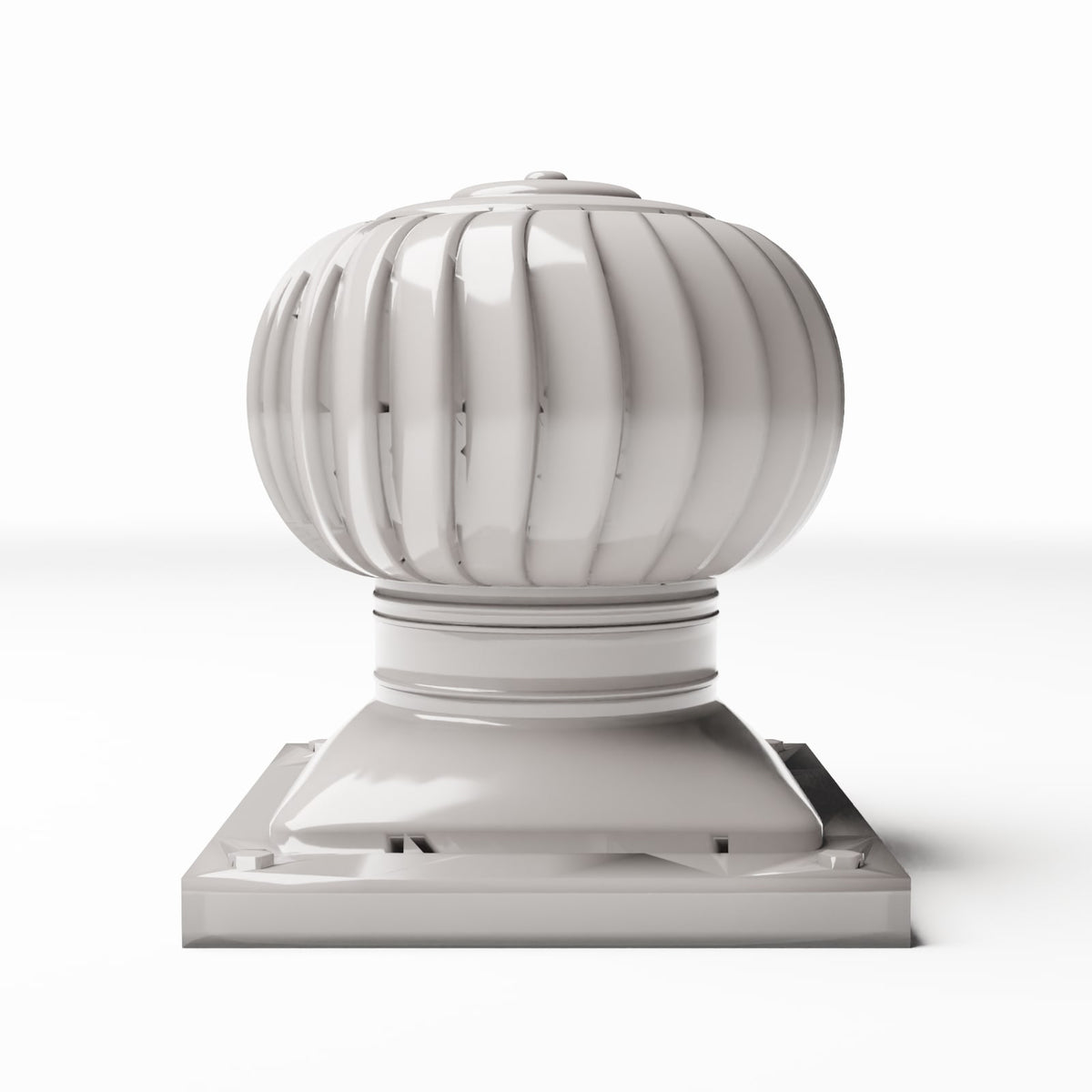 Productfoto diorama en modelbouw 2: Dioramagebouw: Windgedreven dakventilator van roestvrij staal (Ref. 957D)