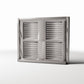 Diorama Modellbau Produktfoto 0: Diorama Gebäude: Rustikales Fenster mit Fensterläden (Ref. 973D)