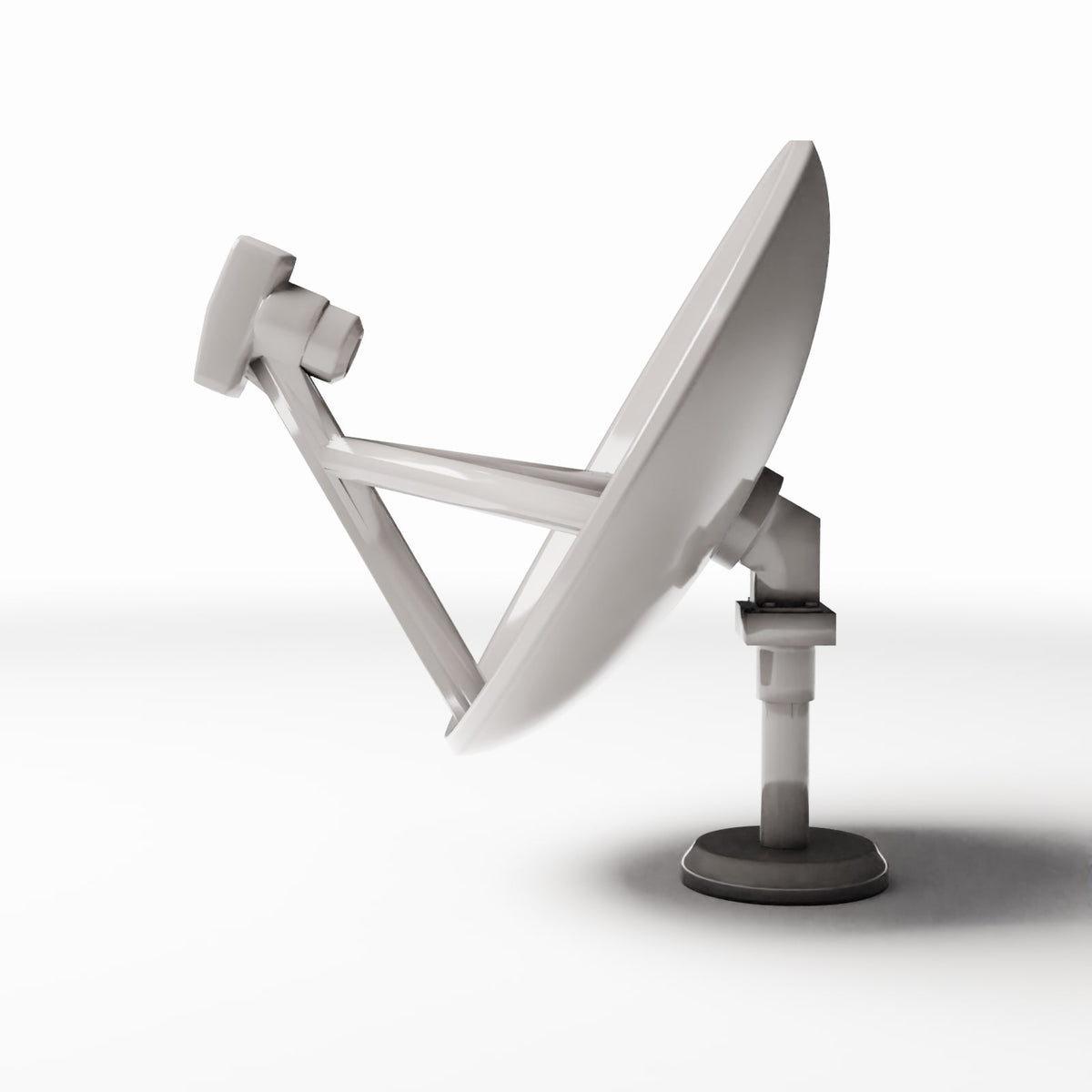 Productfoto diorama en modelbouw 2: Dioramainfrastructuur: satellietschotel voor buitenmuur (Ref. 978D)