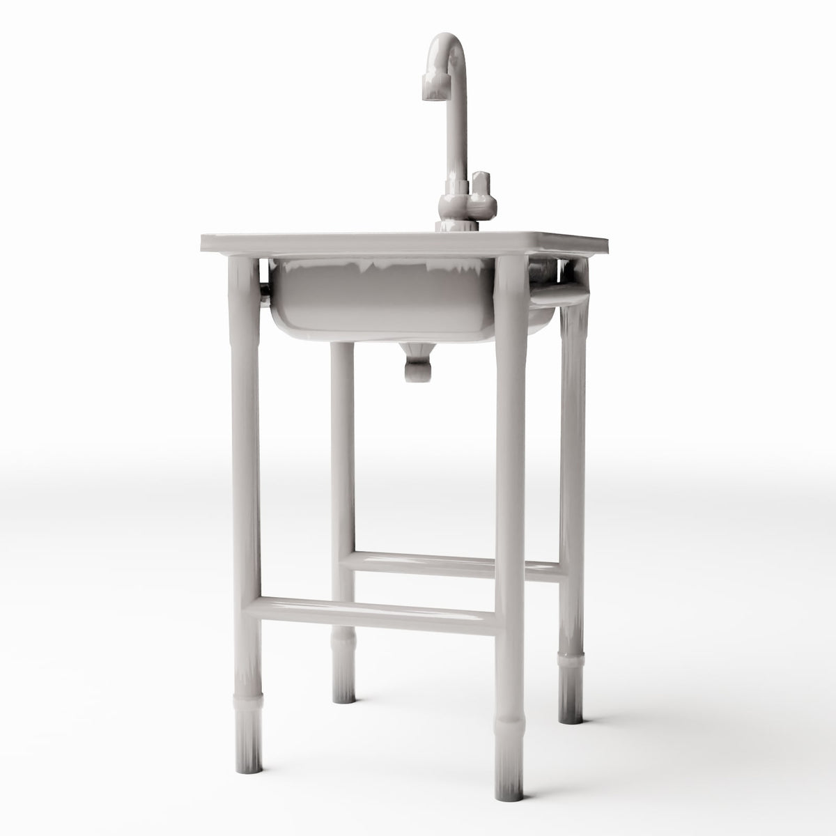 Productfoto diorama en modelbouw 0: Dioramabadkamer: vrijstaande wastafel (Ref. 981D)