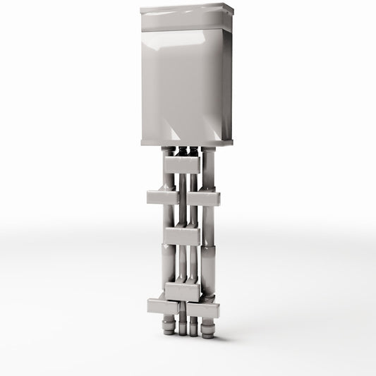 Productfoto diorama en modelbouw 0: Dioramainfrastructuur: elektriciteitskast type A voor langs de weg (Ref. 994D)