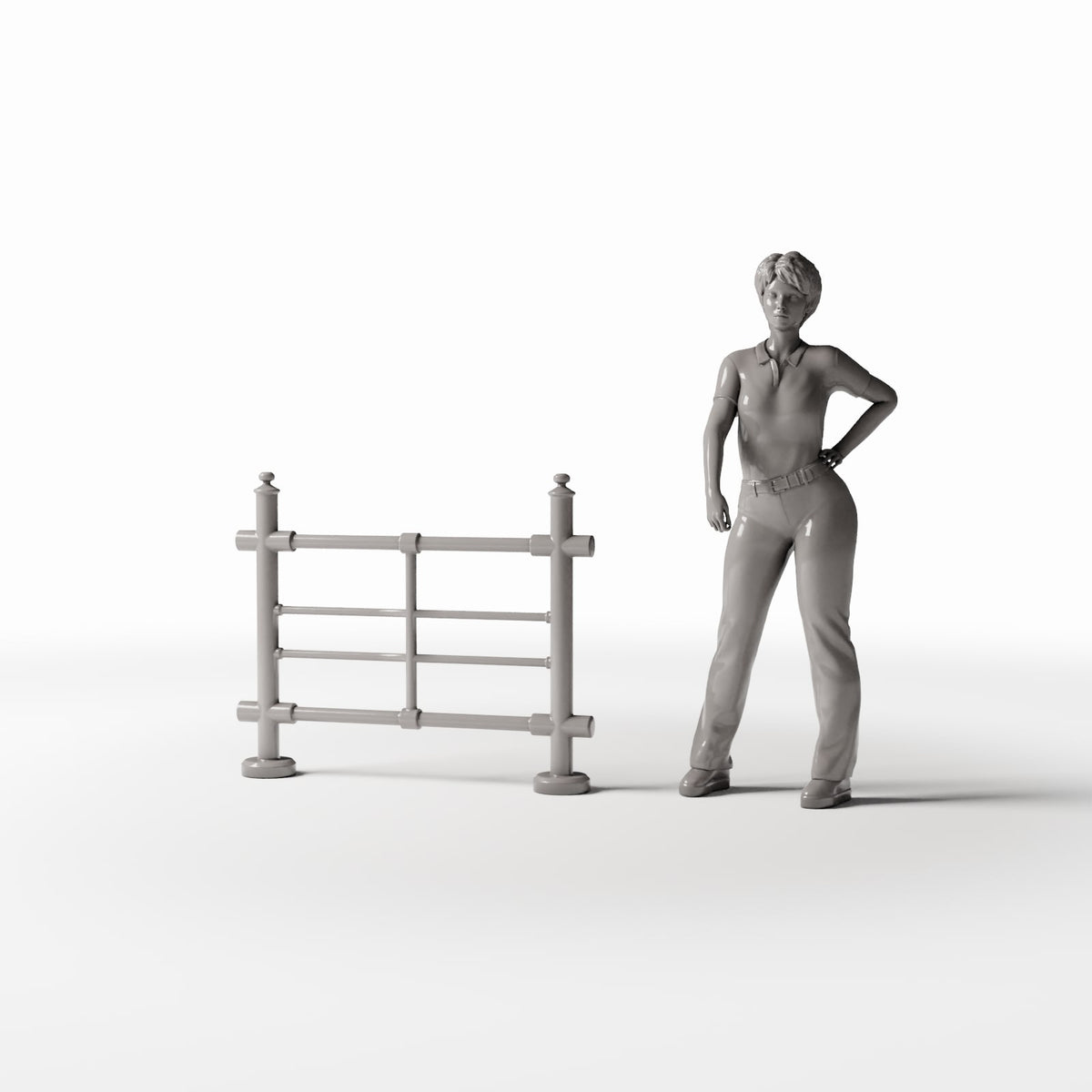 Productfoto diorama en modelbouw 1: Straatdiorama: mobiele wegafzetting (Ref. 998D)