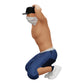Diorama modelbouw productfoto 0: Gangster met masker en pet voor arrestatie (Ref Nr. A2)