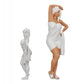 Diorama modelbouw productfoto 0: Sexy vrouw na de douche met badjas en handdoek (Ref Nr. A10)