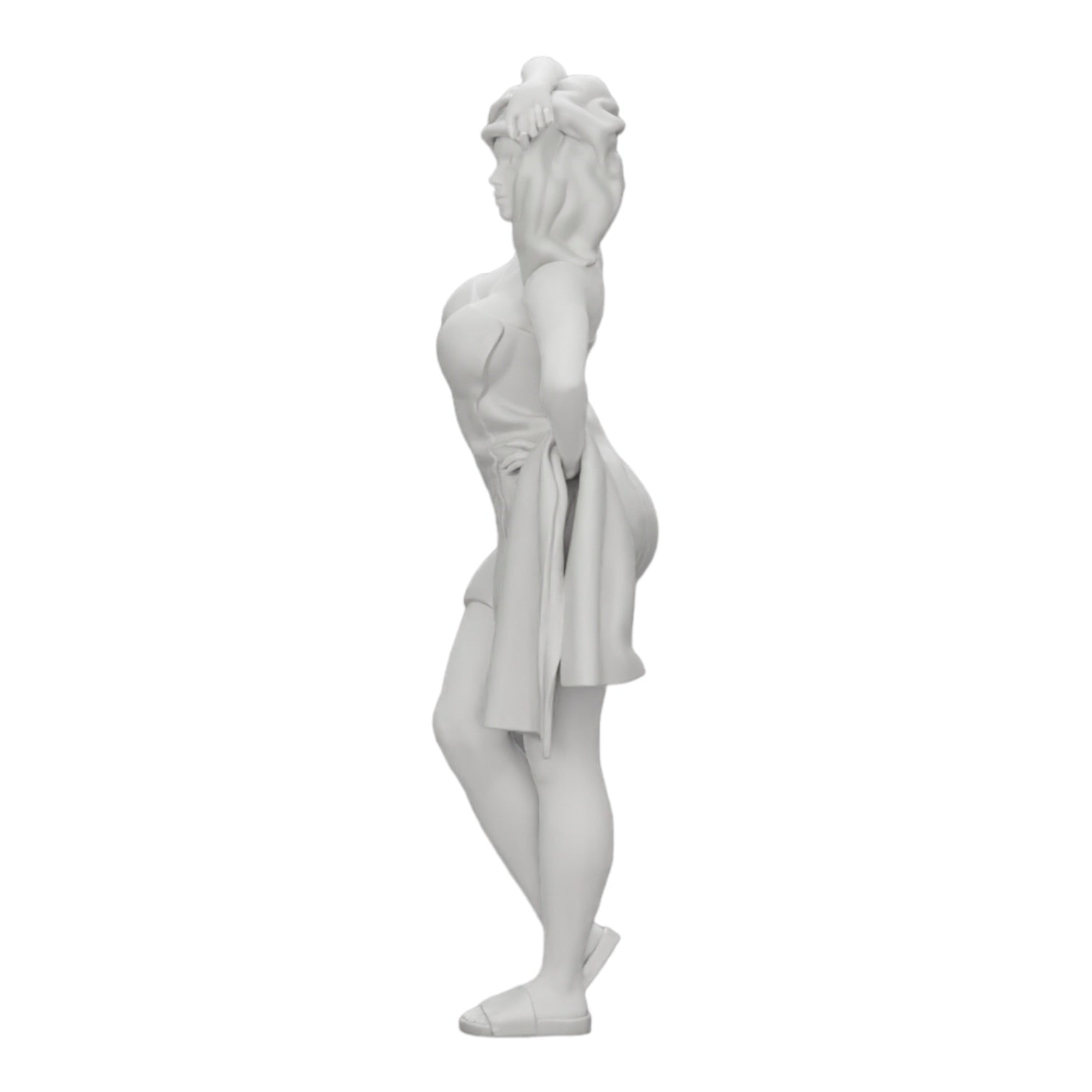 Diorama modelbouw productfoto 0: Sexy vrouw na de douche met badjas en handdoek (Ref Nr. A10)