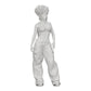 Diorama modelbouw productfoto 0: Vrouw in Hip-Hop stijl met BH en mini-rugzak met krullend haar (Ref Nr. A15)