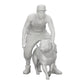 Diorama modelbouw productfoto 0: Gangster-Homie met pet en Pitbull hond (Ref Nr. A22)