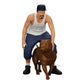 Diorama modelbouw productfoto 0: Gangster-Homie met pet en Pitbull hond (Ref Nr. A22)