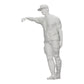 Diorama modelbouw productfoto 0: Gangster met hoed leunt tegen muur (Ref Nr. A23)