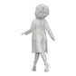 Diorama modelbouw productfoto 0: Modieuze vrouw met krullend haar in lange, open mantel wandelt (Ref Nr. A40)
