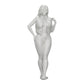 Diorama Modellbau Produktfoto 0: Attraktive Frau mit langen Haaren in Body und offener Weste (Ref Nr. A46)