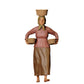 Miniatuurfiguur: Boerin met manden - Oude landvrouw aan het werk (Nr. 303)