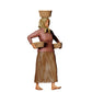 Miniatuurfiguur: Boerin met manden - Oude landvrouw aan het werk (Nr. 303)