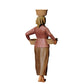 Miniatuurfiguur: Boerin met manden - Oude landvrouw aan het werk (Nr. 303)