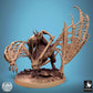 Productfoto Tabletop 28mm Lord of the Print (LotP) 0: Tabletop miniatuur: Ondode drakenrijder op bottendraak, Dodenridder Death Knight met tweehandszwaard, Lich-Lord Necromant, Baasmonster (24_11_D3)