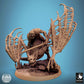 Productfoto Tabletop 28mm Lord of the Print (LotP) 0: Tabletop Miniatuur: Demonrijder op gevleugeld monster, Helridder met tweehandszwaard, Vleermuisbeest-rijder, Schrikheer Dreadlord (24_11_D5)