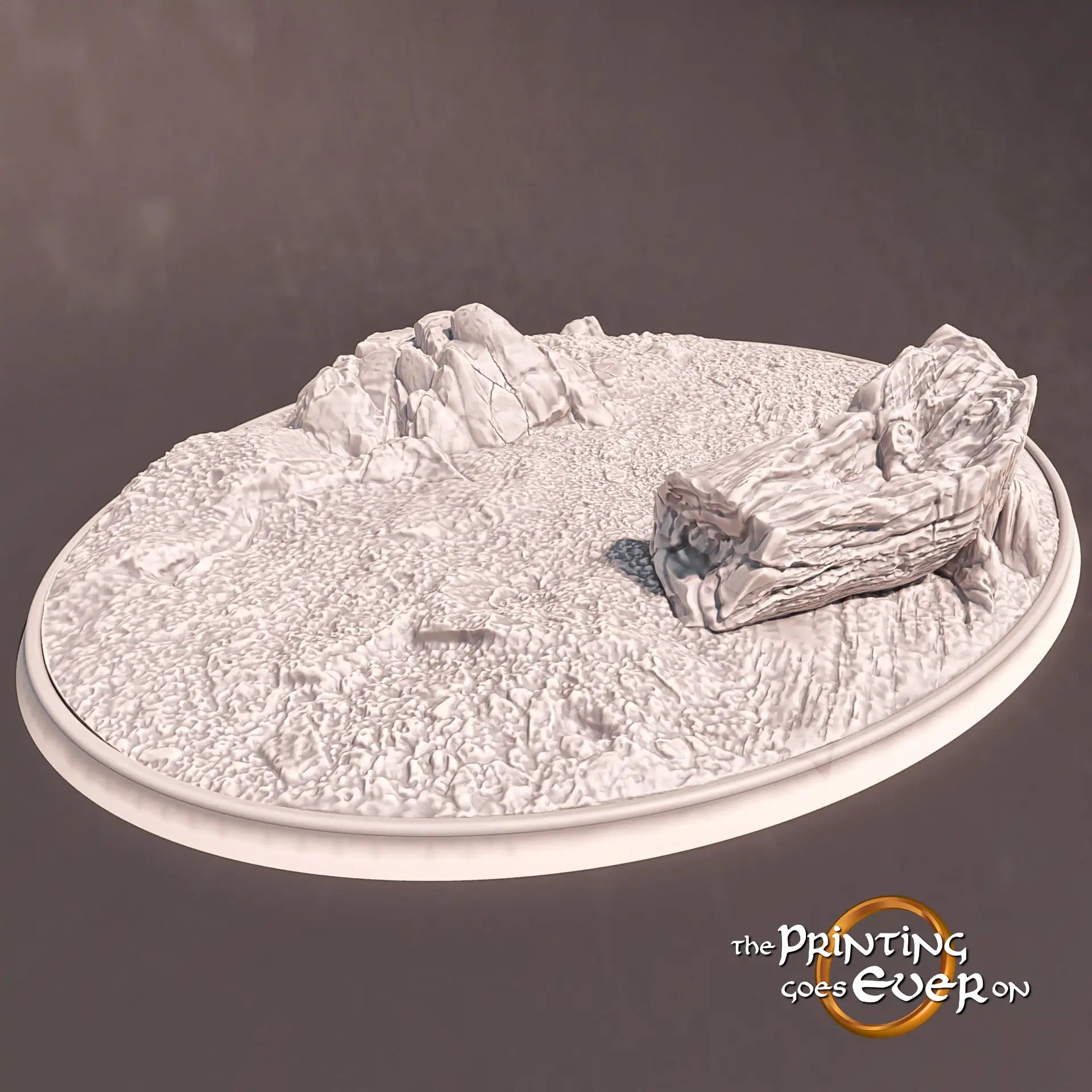 Productfoto Tabletop 28mm The Printing Goes Ever On (TPGEO) 0: Oorlogselefant: Monstrueuze creatuur met Howdah - Nomadenvolk uit de woestijn, krijgers uit het zuiden