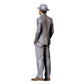 3DP Miniatures 3: Stehende Figur: Gangster im doppelreihigen Anzug mit Hut & Zigarette (Ref. Nr. 514)