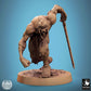 Productfoto Tabletop 28mm Lord of the Print (LotP) 0: Tabletop Miniatuur: Ghoul Ravager, ondode speerdrager in stormaanval, berserker met botmasker (24_11_C11)