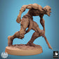 Productfoto Tabletop 28mm Lord of the Print (LotP) 1: Tabletop Miniatuur: Ghoul Ravager, monsterlijke marauder met tweehandige zwaard, brullende close-combat vechter, baasmonster voor Wargaming, Skirmish en Dungeon (24_11_C31)