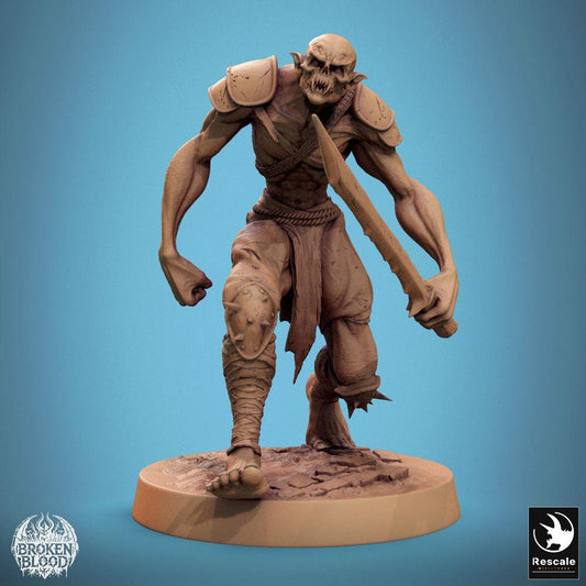 Productfoto Tabletop 28mm Lord of the Print (LotP) 0: C33 ghoul ravager loopwonder (24_11_C33)