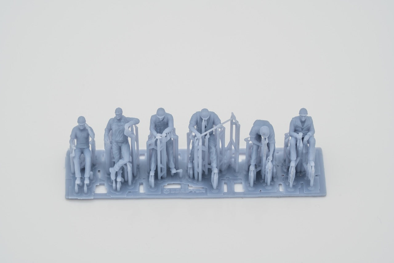 Productfoto Figuur H0, 1:72 - 0: Bouwvakker Figuren Set