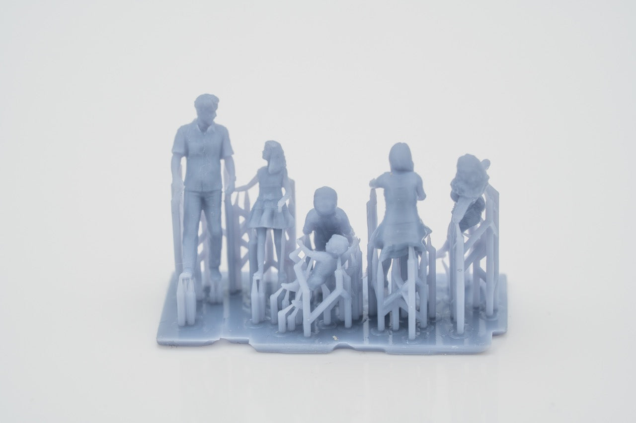 Productfoto Figuur H0, 1:72 - 0: Familie Figuren Set