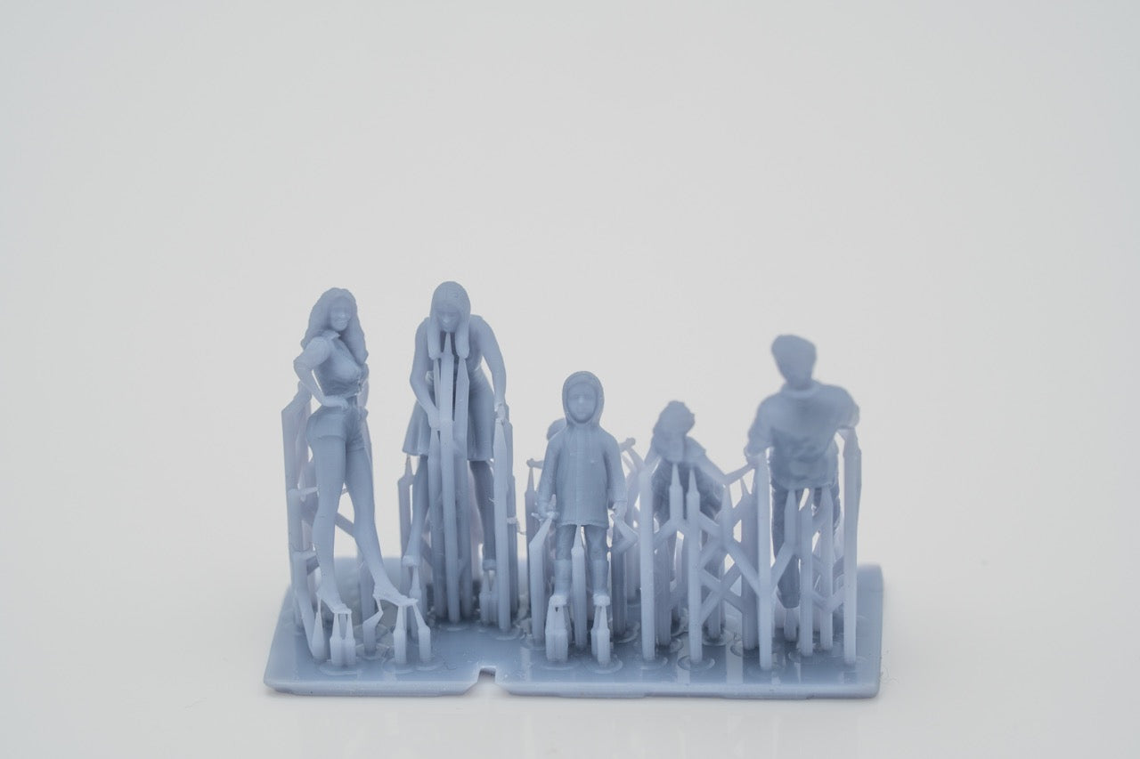 Productfoto Figuur H0, 1:72 - 0: Familie Figuren Set