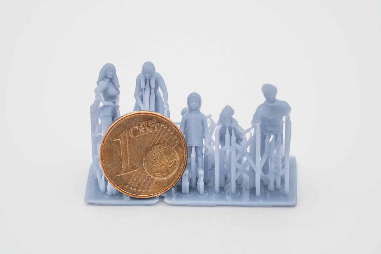 Productfoto Figuur H0, 1:72 - 0: Familie Figuren Set