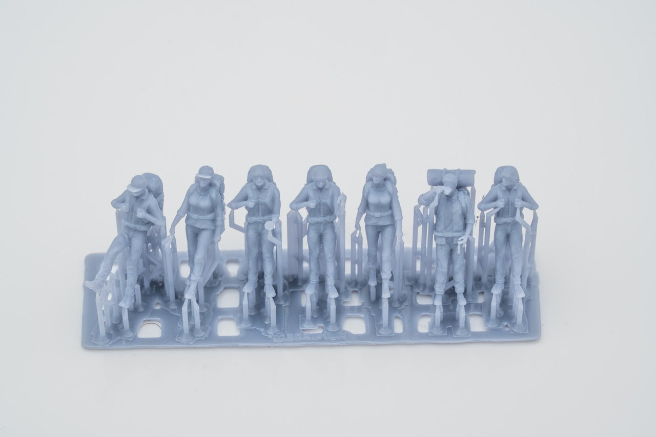 Productfoto Figuur H0, 1:72 - 0: Wanderer Figuren Set