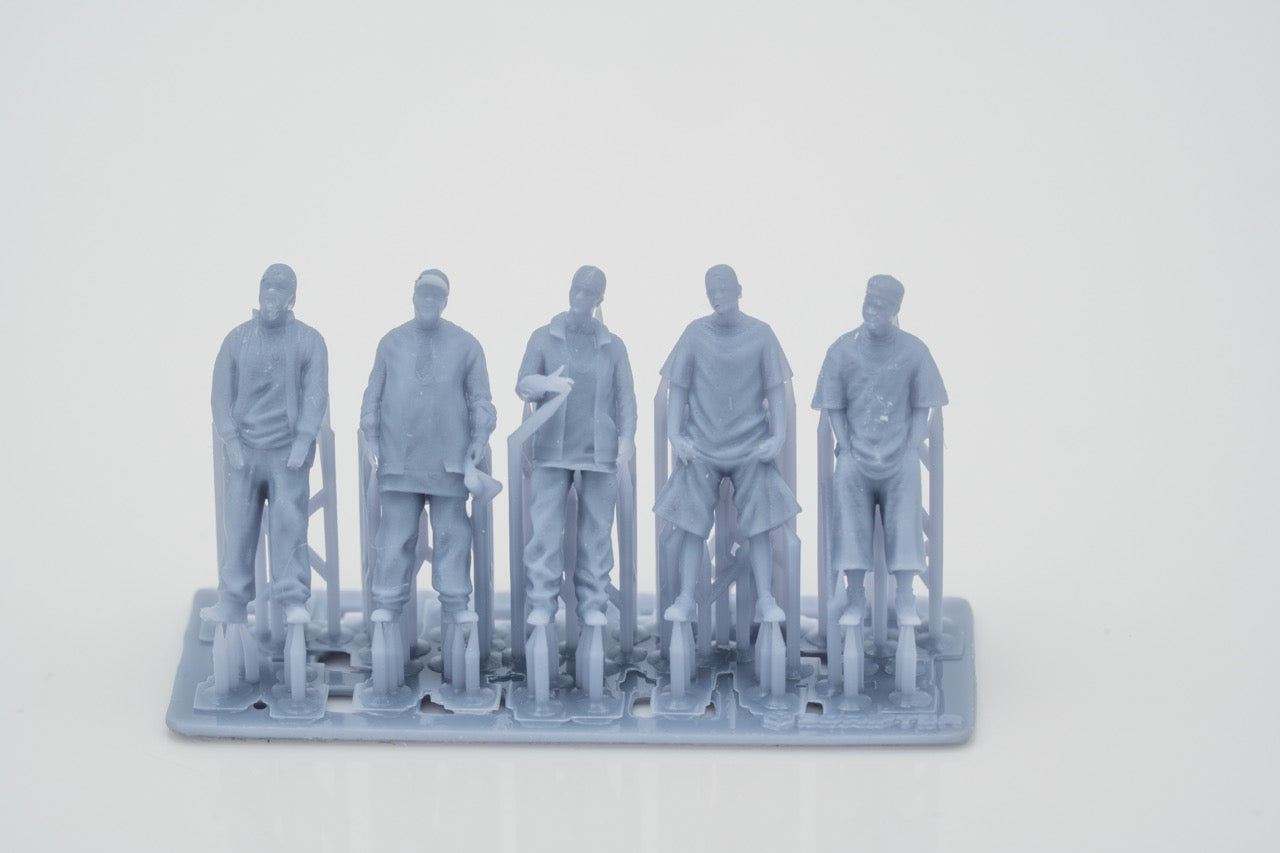 Productfoto Figuren H0, 1:72 - 0: HipHop Homies Figuren Set