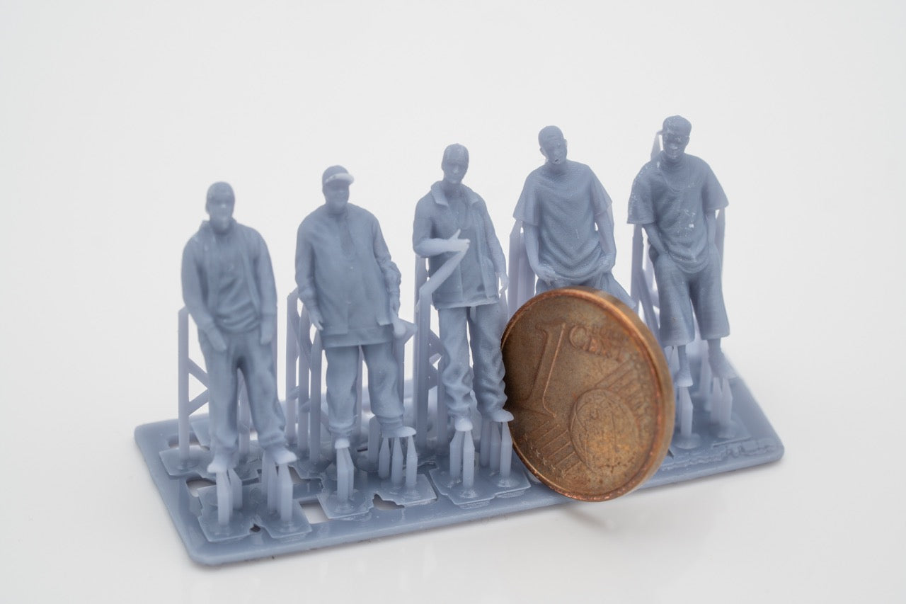 Productfoto Figuren H0, 1:72 - 0: HipHop Homies Figuren Set