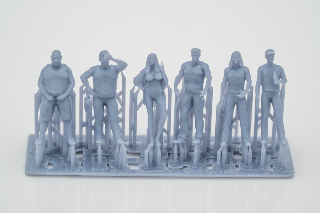Productfoto Figuur H0, 1:72 - 0: Rowdy en Rüpel Figuren Set