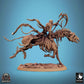 Productfoto Tabletop 28mm Lord of the Print (LotP) 0: Tabletop Miniatuur: Ondode Sensenreiter - Wraith-Rider Geestenridder, vervloekte ruiter met dubbele zeis op een bottenpaard in een stormaanval (24_10_E1)