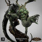 Productfoto Tabletop 28mm Lord of the Print (LotP) 2: Tabletop Miniatuur: Gier Demon / Hollow Vulture - vliegende Chimera, schrikvogel in duikvlucht met klauwen, gescheurde vleugels en zweepstaart (26_03_D1)