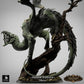 Productfoto Tabletop 28mm Lord of the Print (LotP) 4: Tabletop Miniatuur: Gier Demon / Hollow Vulture - vliegende Chimera, schrikvogel in duikvlucht met klauwen, gescheurde vleugels en zweepstaart (26_03_D1)