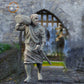 Productfoto middeleeuwse historische figuur 75mm schaal The Printing Goes Ever On (TPGEO) 0: Middeleeuwse ridderfiguren houthakkers - 75mm modellen - Middeleeuwse stad