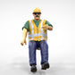 Produktfoto  0: Bauarbeiter Fahrer - Mit Helm und Sonnenbrille - Im Fahrzeug
