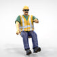 Produktfoto  0: Bauarbeiter Fahrer - Mit Helm und Sonnenbrille - Im Fahrzeug
