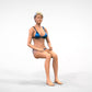 Productfoto 0: Vrouw in bikini - zittend