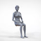 Productfoto 0: Vrouw in bikini - zittend