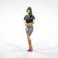 Produktfoto  0: Frau mit Rock und Bluse
